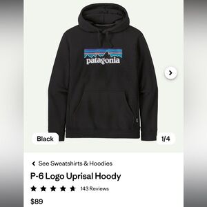 Patagonia Hoodie P-6 Logo Uprisal Hoody